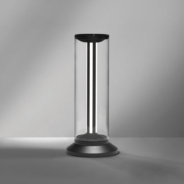 Lemstation da tavolo nero 18w 3000k Vivida international Lampade da tavolo